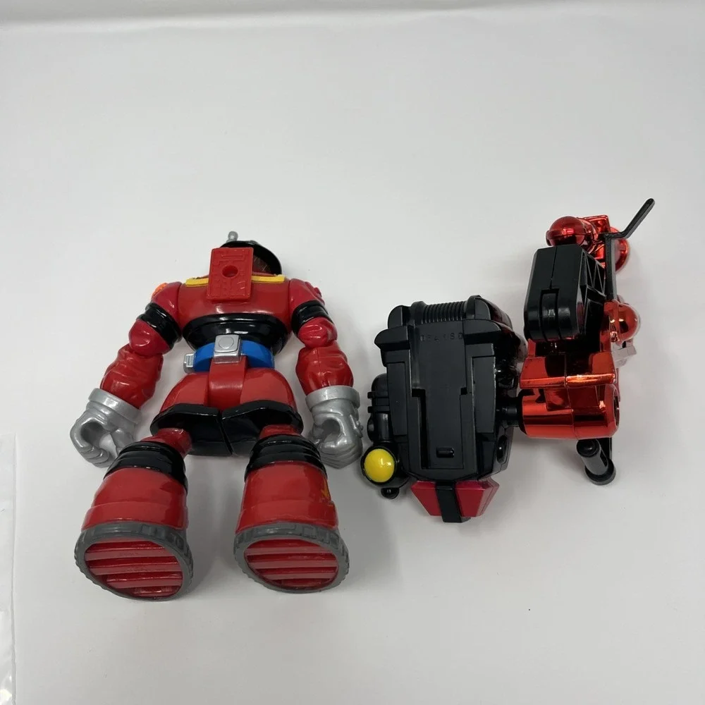 2000 Mattel Fisher Price Rescue Heroes SAM‎ SPARKS Firefighter Figure